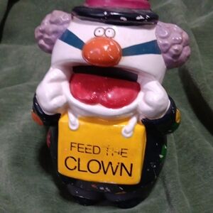 Colorful Clown Toy Bank